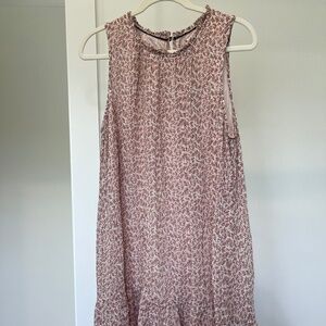 Anthropologie Liberty Floral Knee length dress - Petite Large